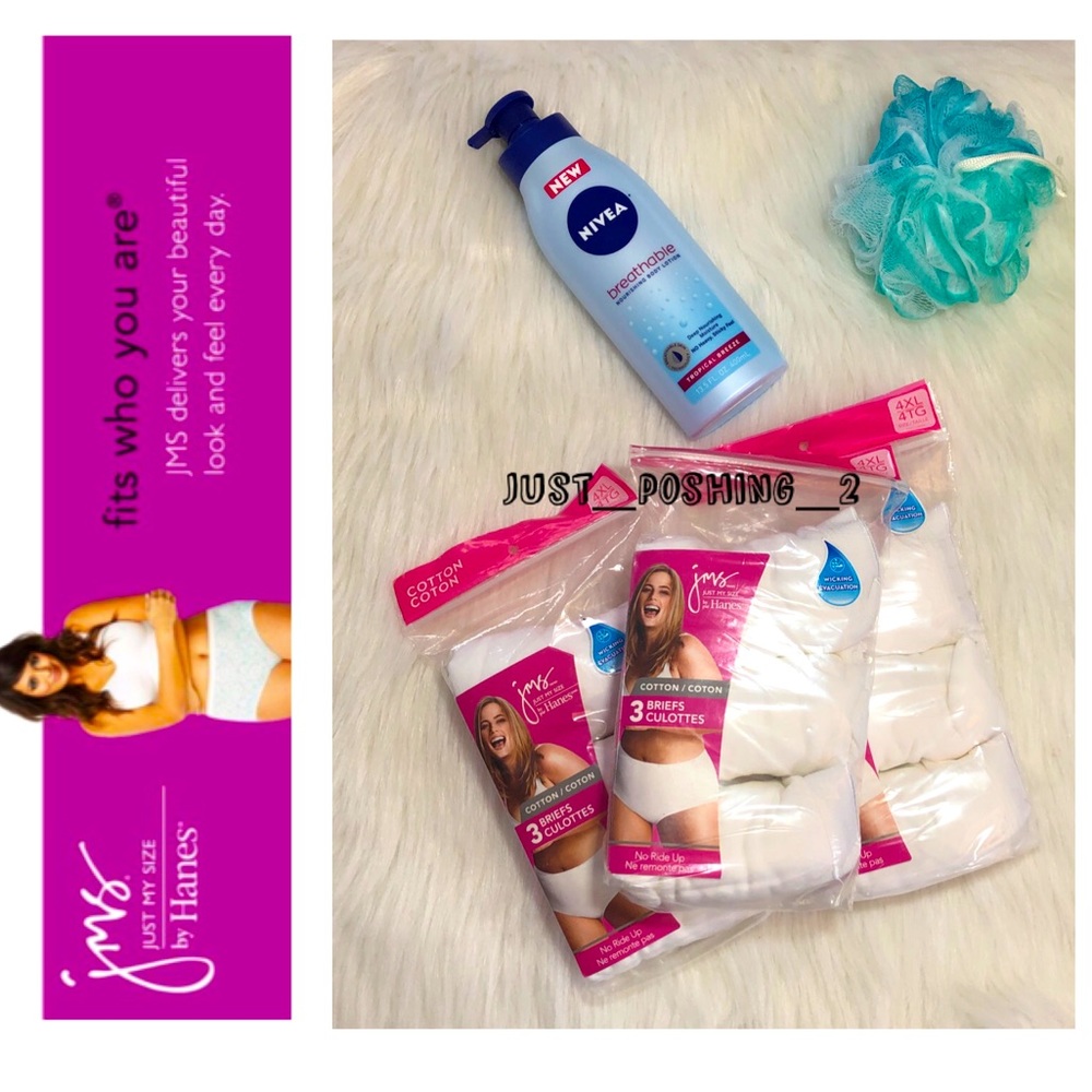Just My Size Briefs - includes all 3 Packages